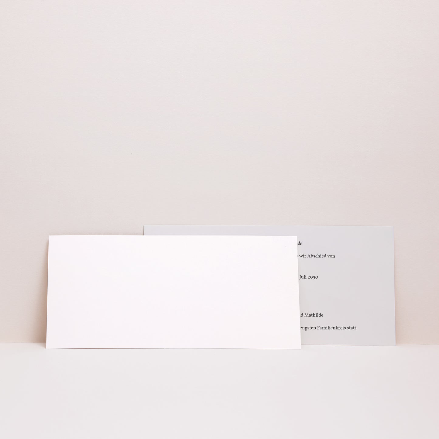 Trauerkarte Panoramische Landschaft Löwenzahn - Beileidsbekundungen foto N° 3