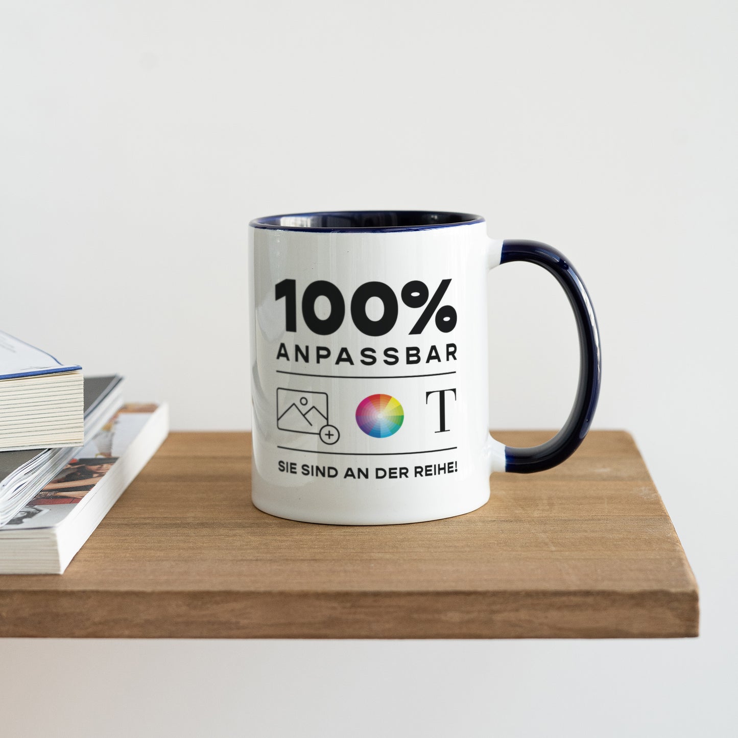 Tasse Objekte Blau Do It Yourself foto N° 4