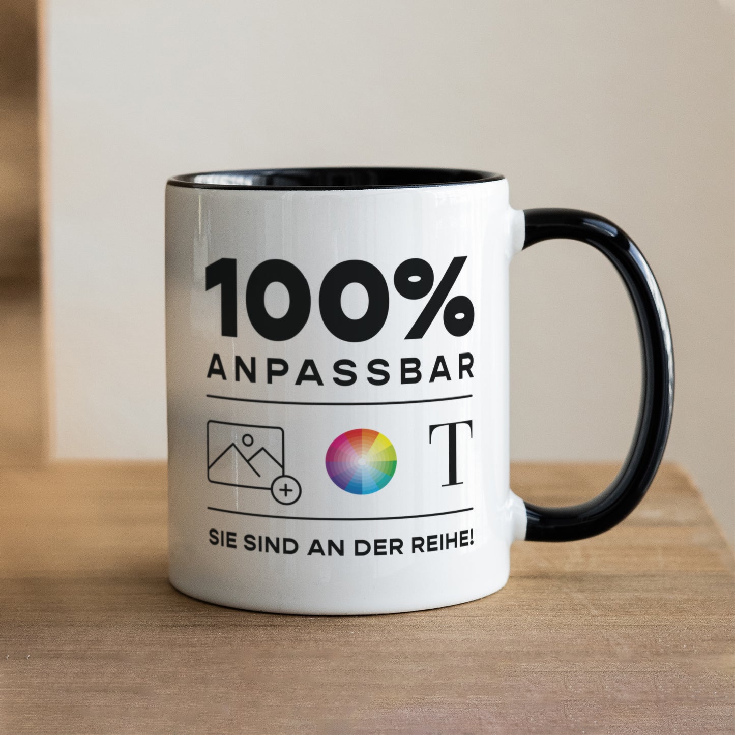Tasse Objekte Schwarz Do It Yourself foto N° 1