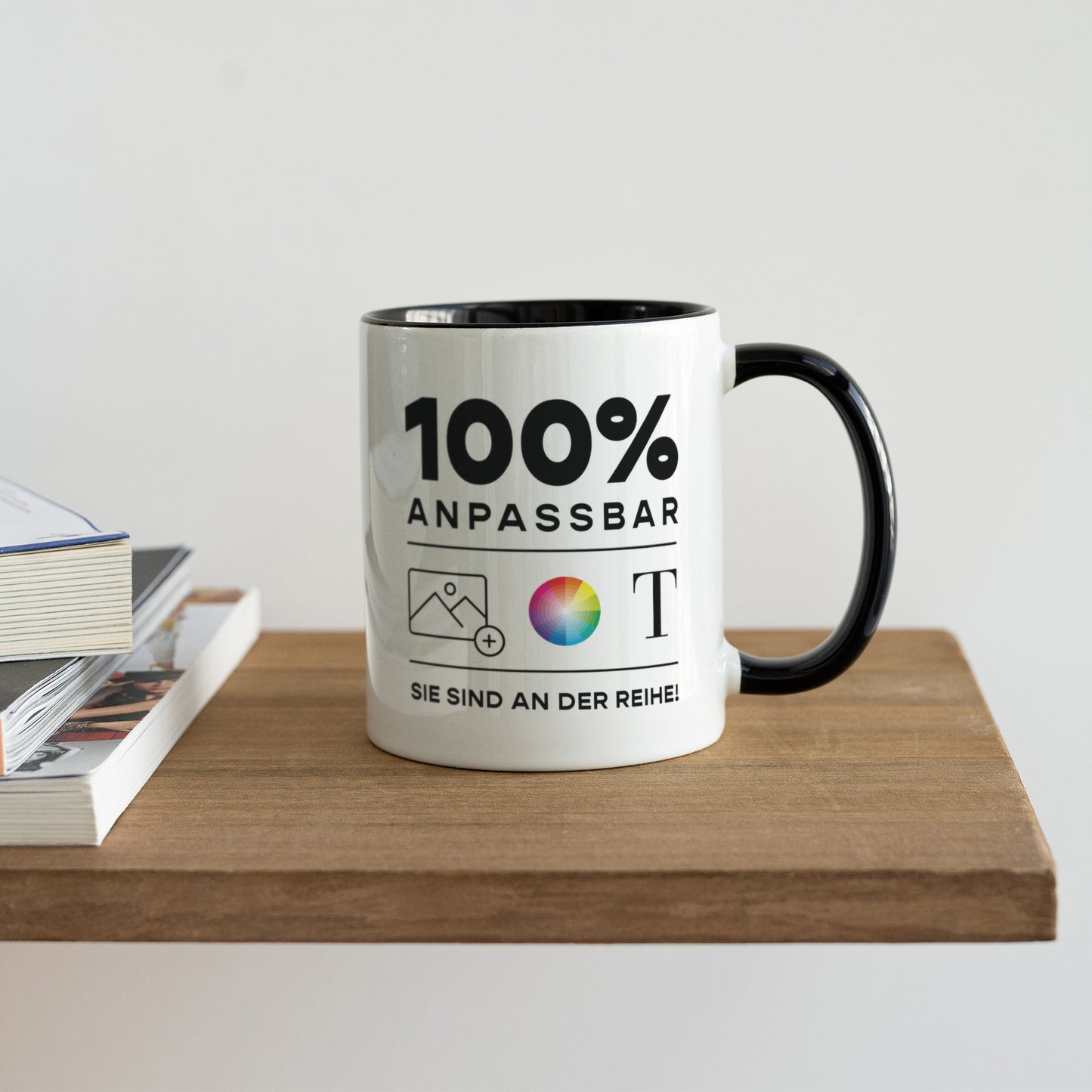 Tasse Objekte Schwarz Do It Yourself foto N° 4