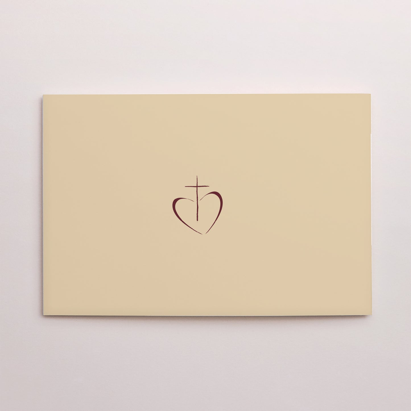 Einladungskarte Kommunion Doppelflügel-Landschaft Berufung foto N° 3