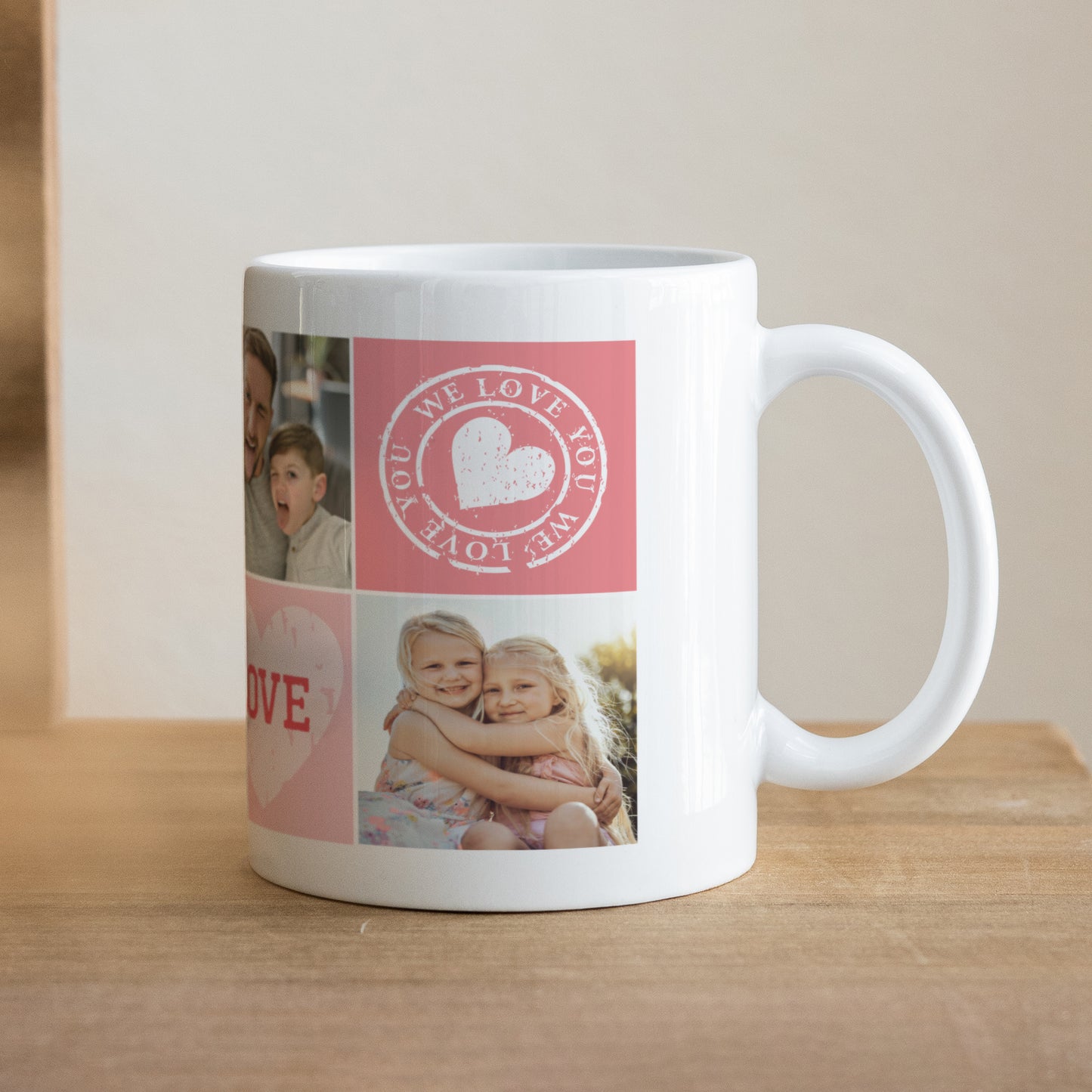 Tasse Objekte Weiß Ich liebe dich foto N° 1
