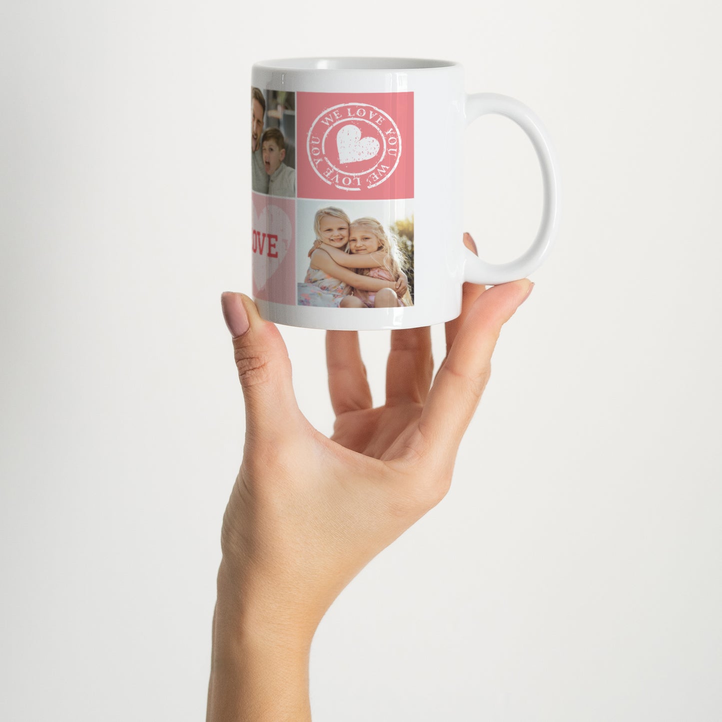 Tasse Objekte Weiß Ich liebe dich foto N° 2