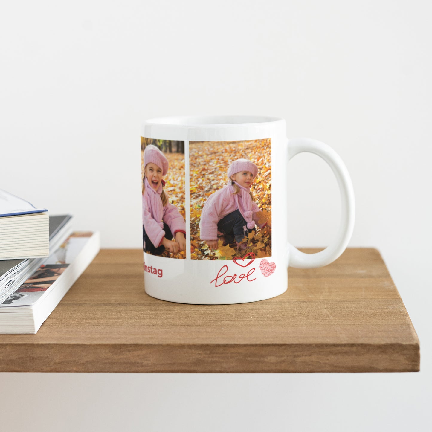 Tasse Objekte Weiß Liebe eines Kindes foto N° 4