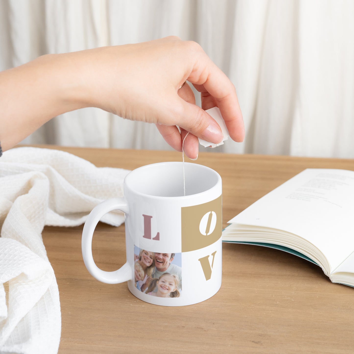 Tasse Objekte Weiß Ich liebe dich II foto N° 3