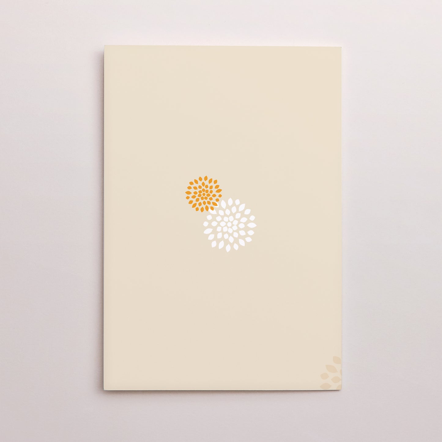 Menükarte Hochzeit Doppelter Porträtflügel Provenzalische Landschaft foto N° 3