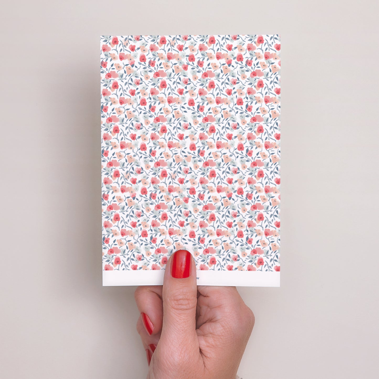 Dankeskarte Geburt Porträt Liberty foto N° 3