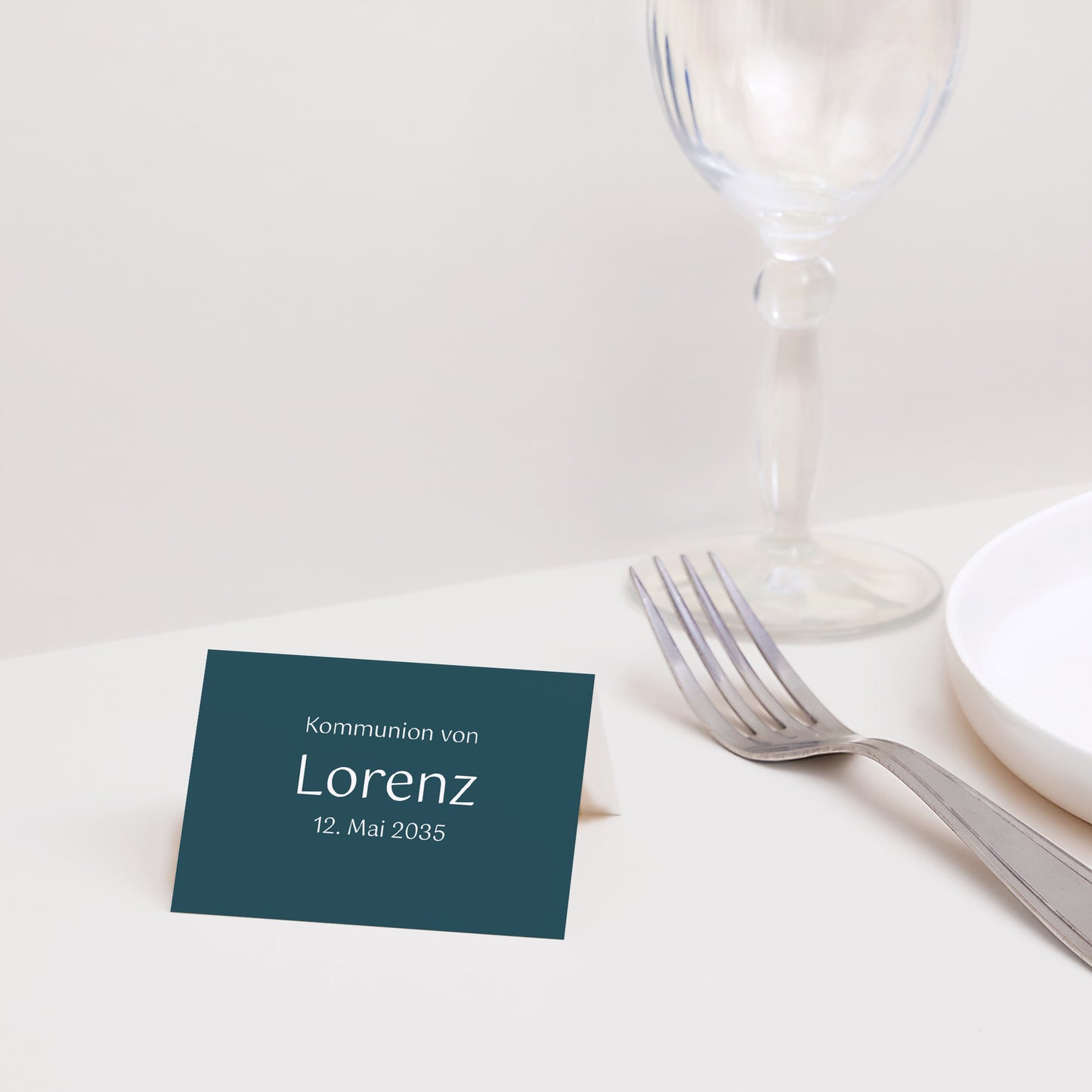 Tischkarten Kommunion Quer foto N° 2