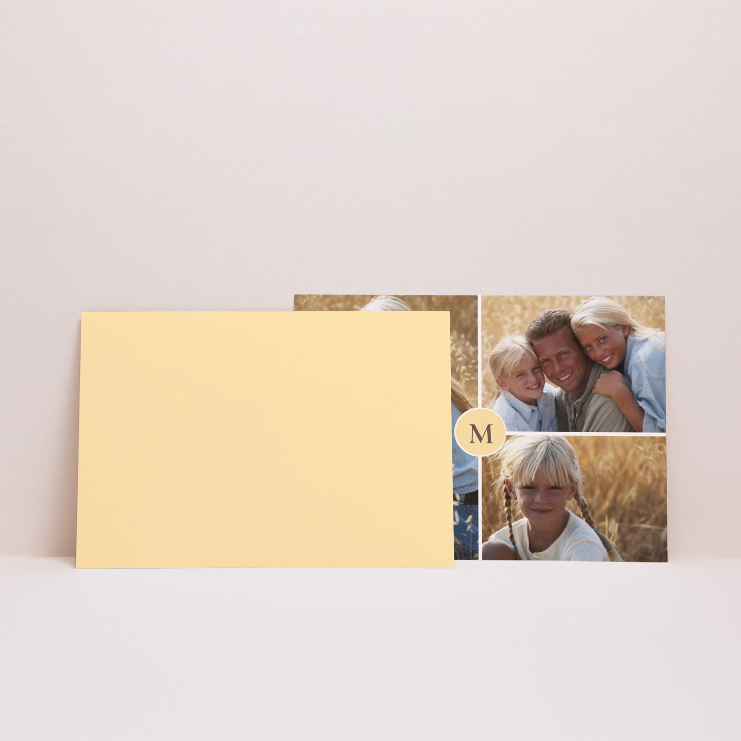 Einladungskarte Foto's Landschaft Trio - Weiße Ränder foto N° 2