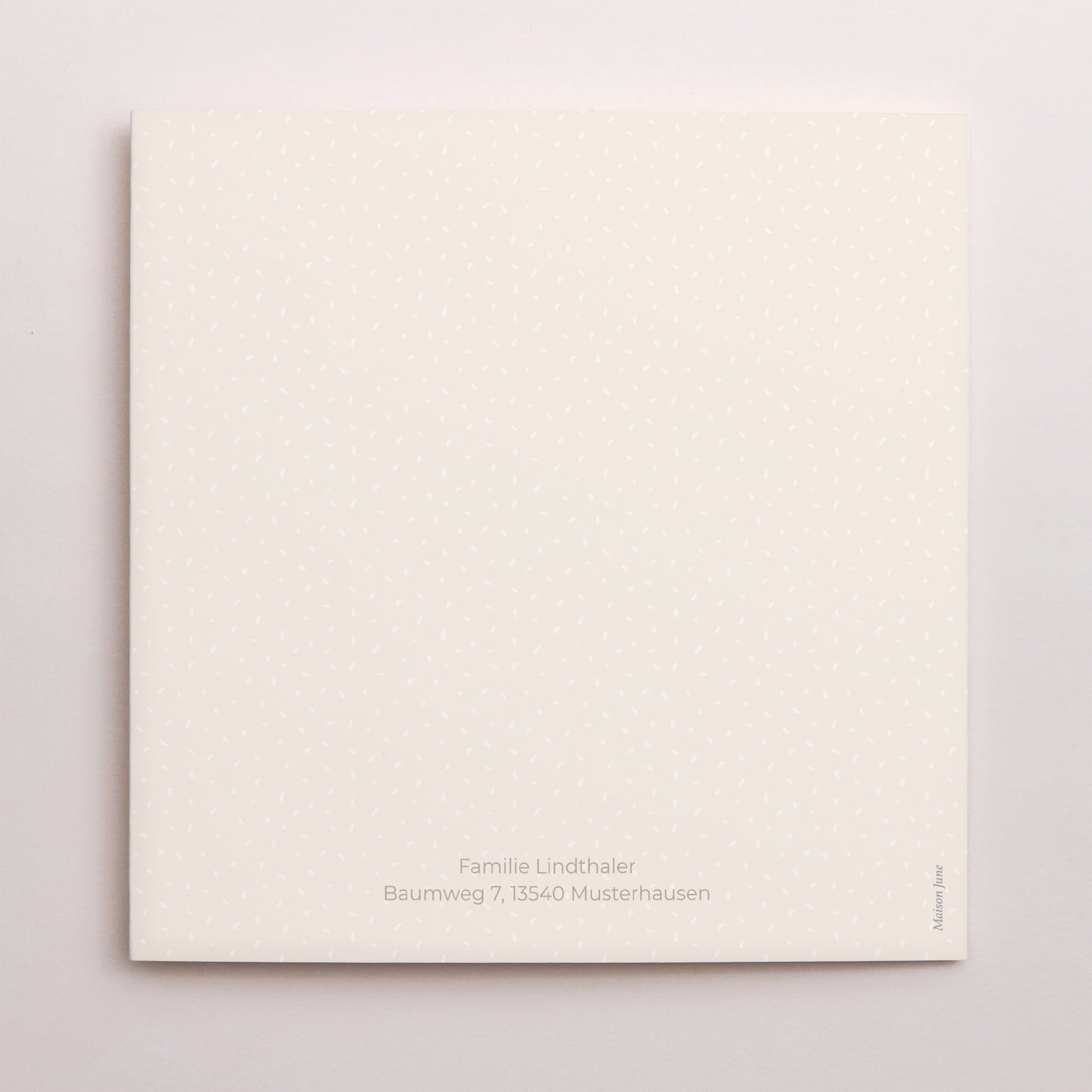 Geburtskarte Triptychon Fensteröffnung Im Gras foto N° 3