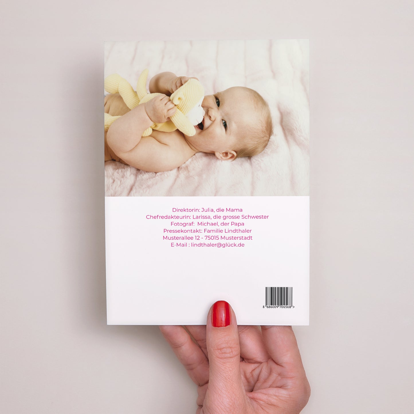 Geburtskarte Hier ist Baby foto N° 3