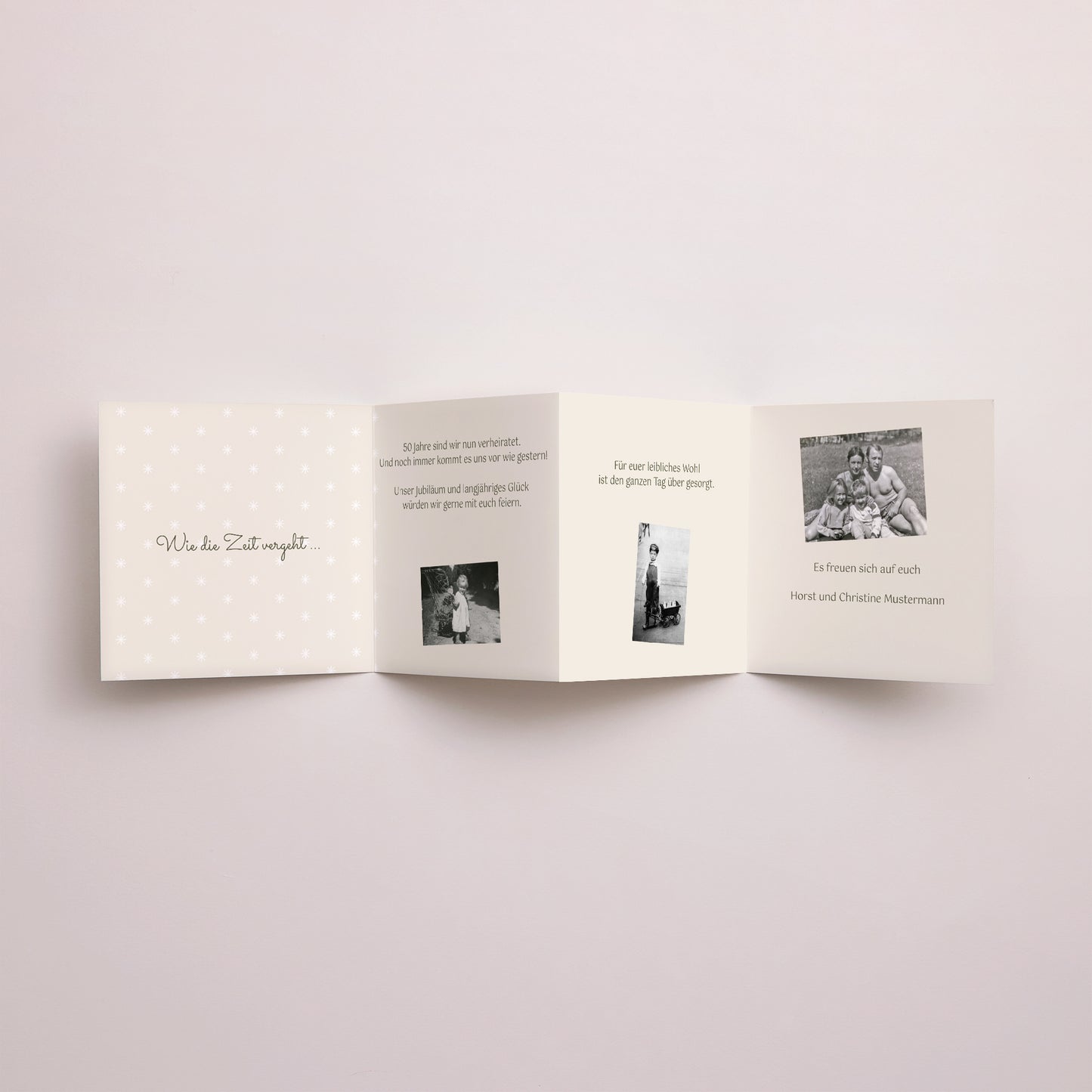 Einladungskarte Hochzeitstag Akkordeon Eine schöne Geschichte foto N° 3