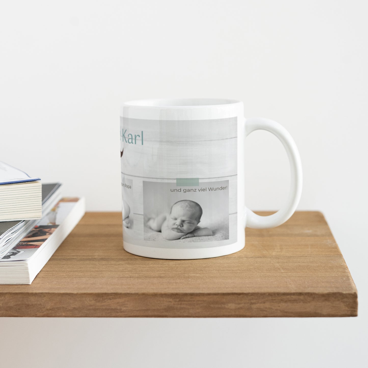 Tasse Geburt Weiß Kleiner Mann foto N° 4