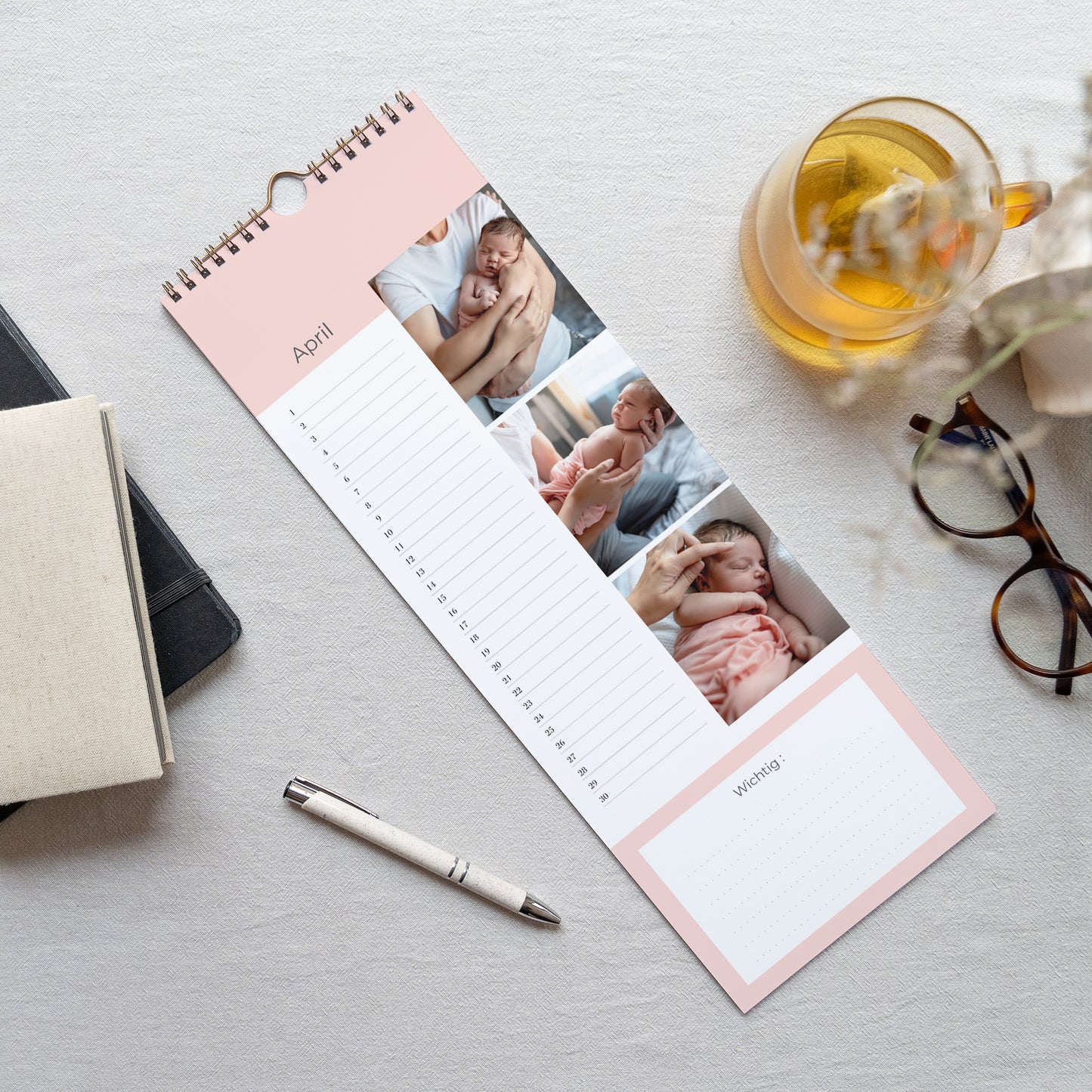 Kalender Weihnachten Beständig Kleines Mädchen foto N° 3