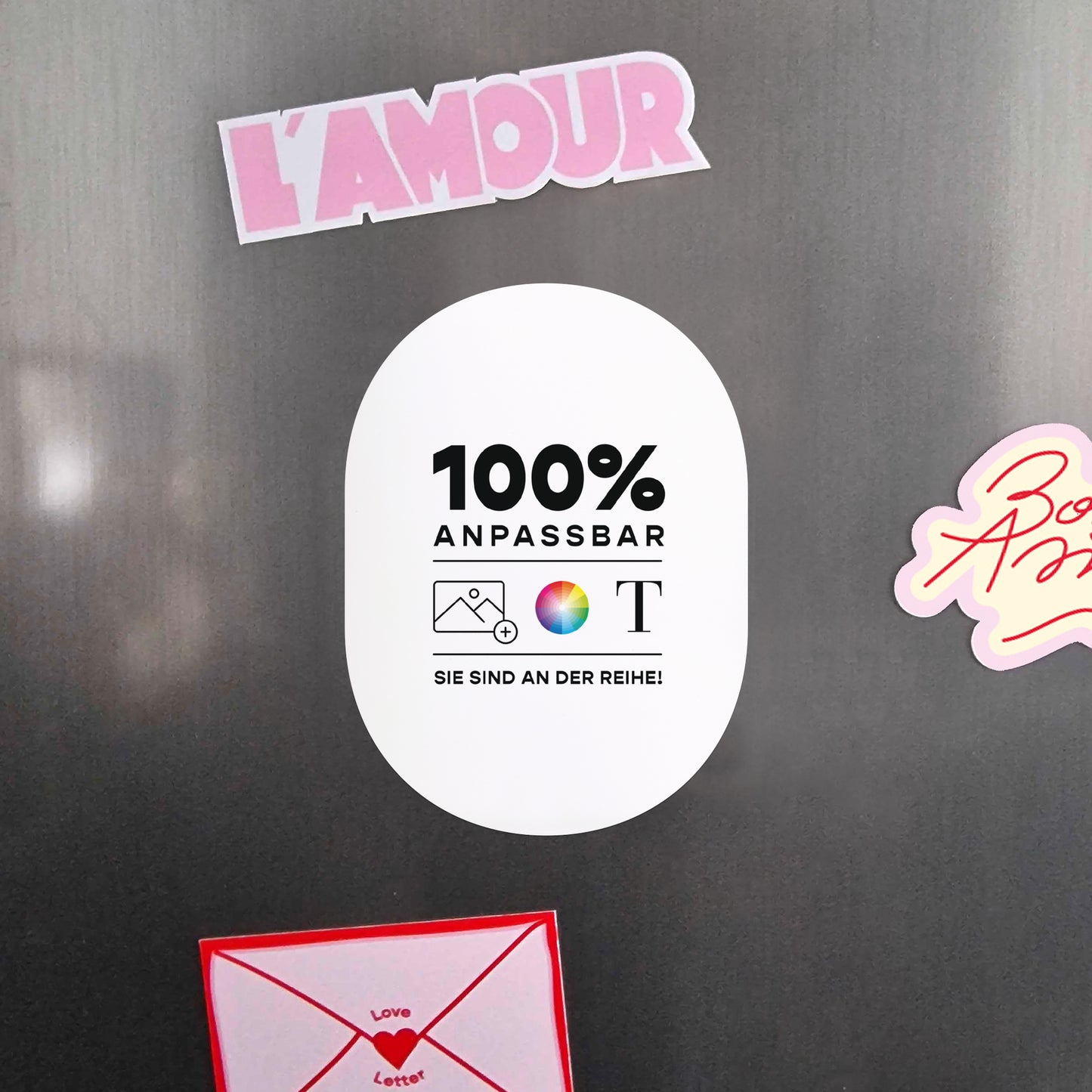 Weihnachtskarte Weihnachten 8er-Pack, magnetisch, oval Do It Yourself III foto N° 4