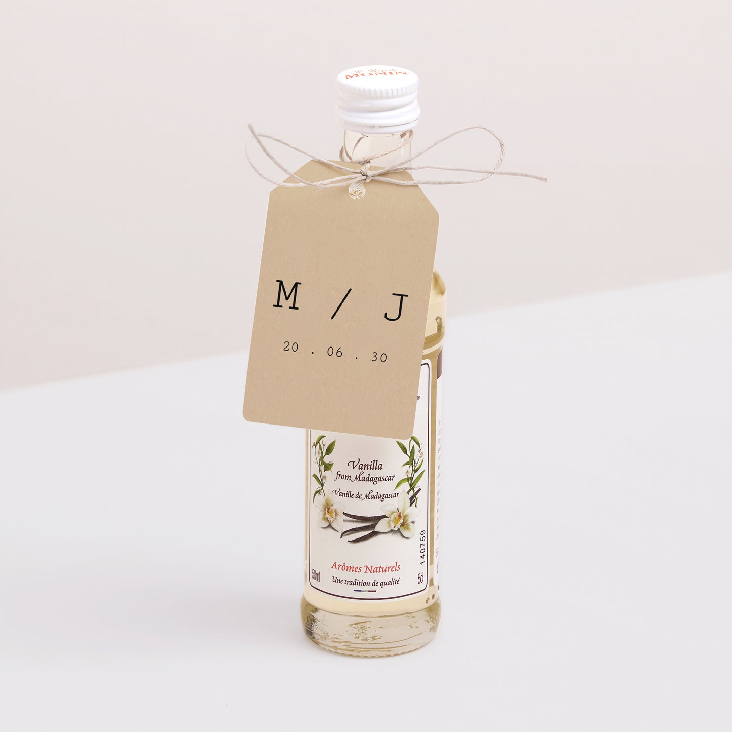 Vorgelochtes Etikett Hochzeit Fähnchen Unsere Geschichte foto N° 3