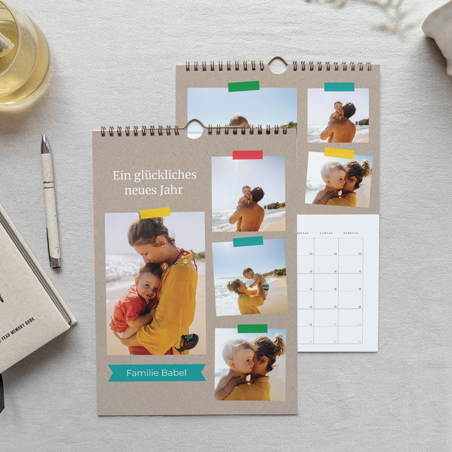 Kalender Weihnachten Wandbild A4 Jährliches Durcheinander foto N° 1