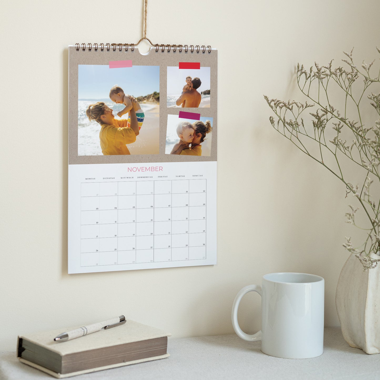 Kalender Weihnachten Wandbild A4 Jährliches Durcheinander foto N° 3