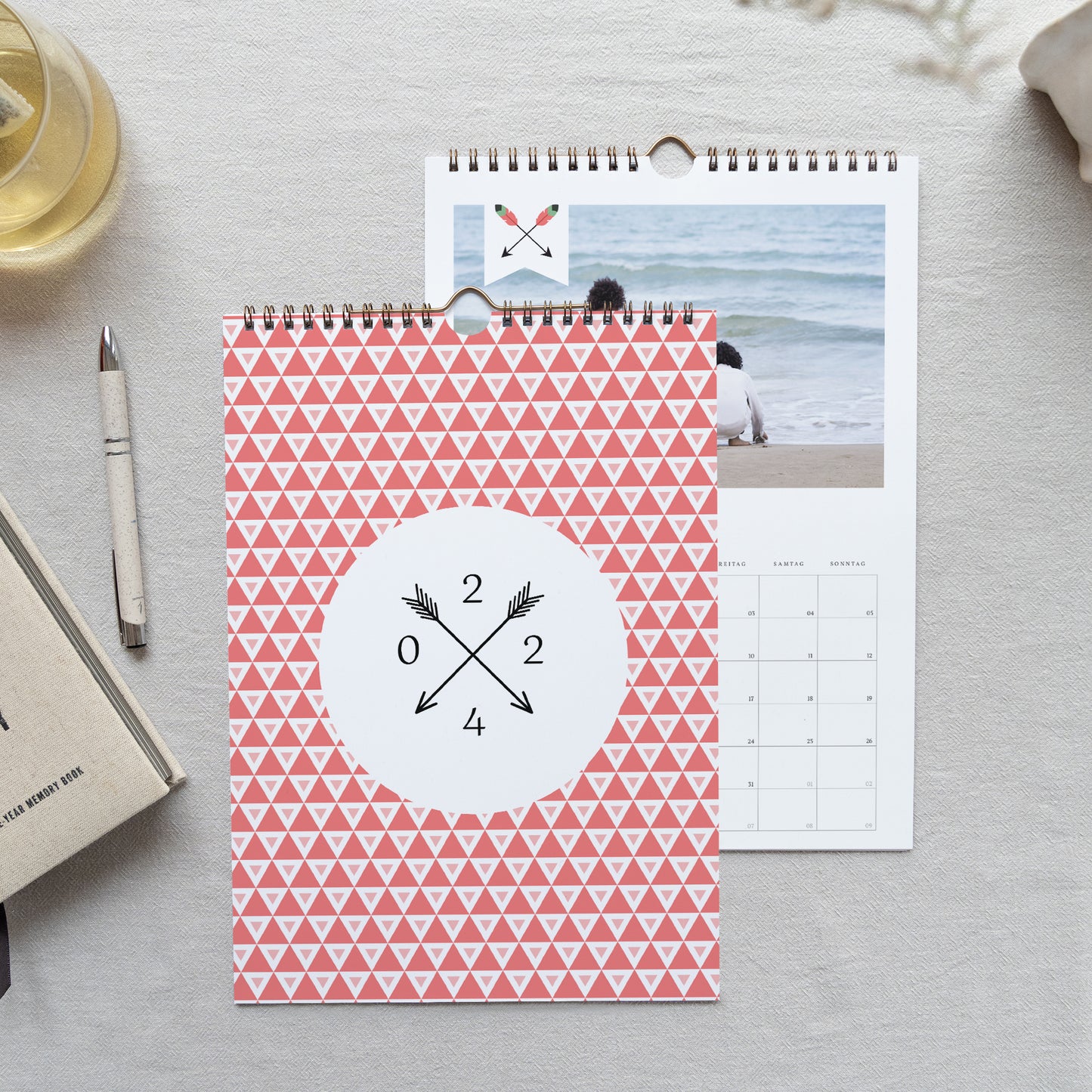 Kalender Weihnachten Wandbild A4 Ethnisch foto N° 1