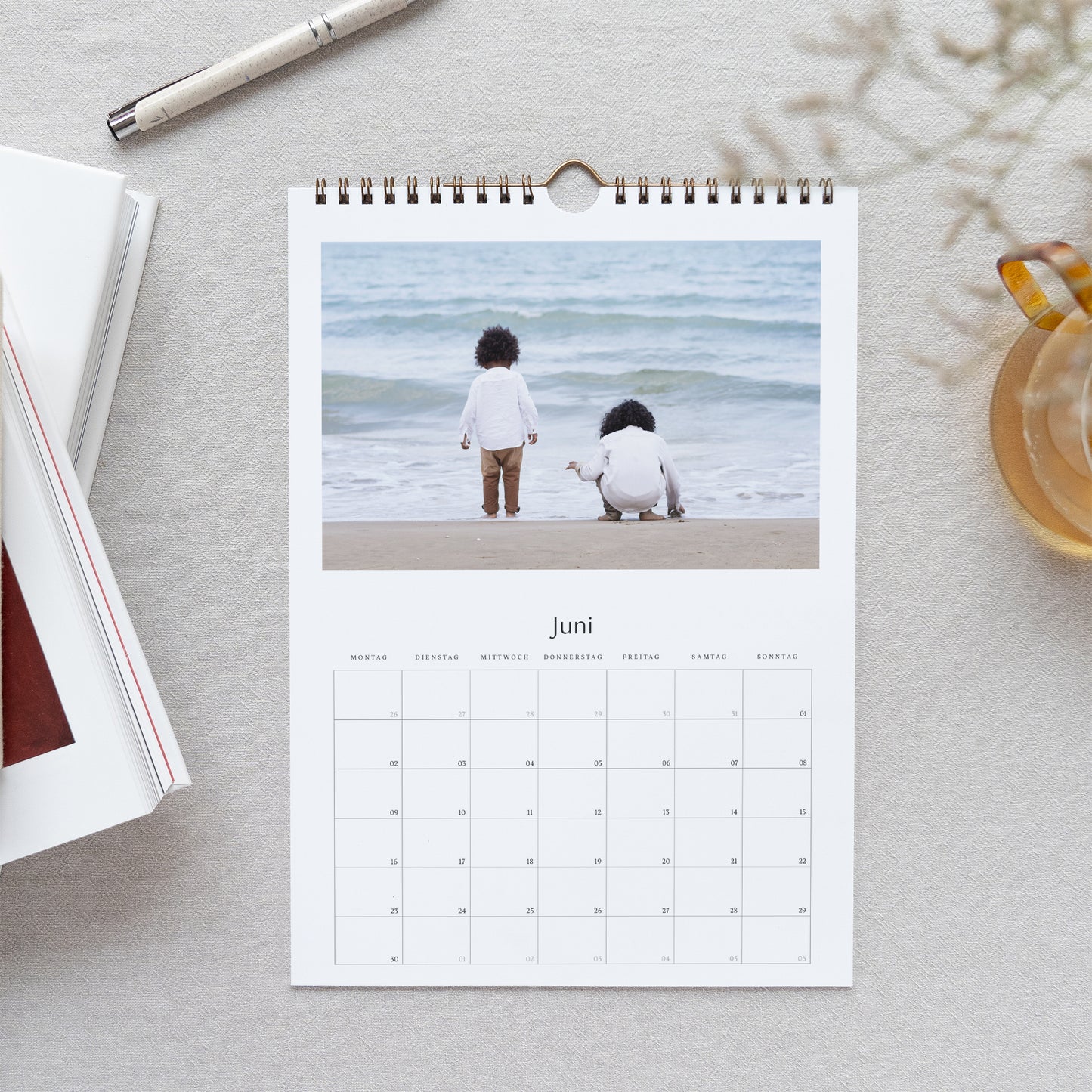 Kalender Weihnachten Wandbild A4 Ethnisch foto N° 2