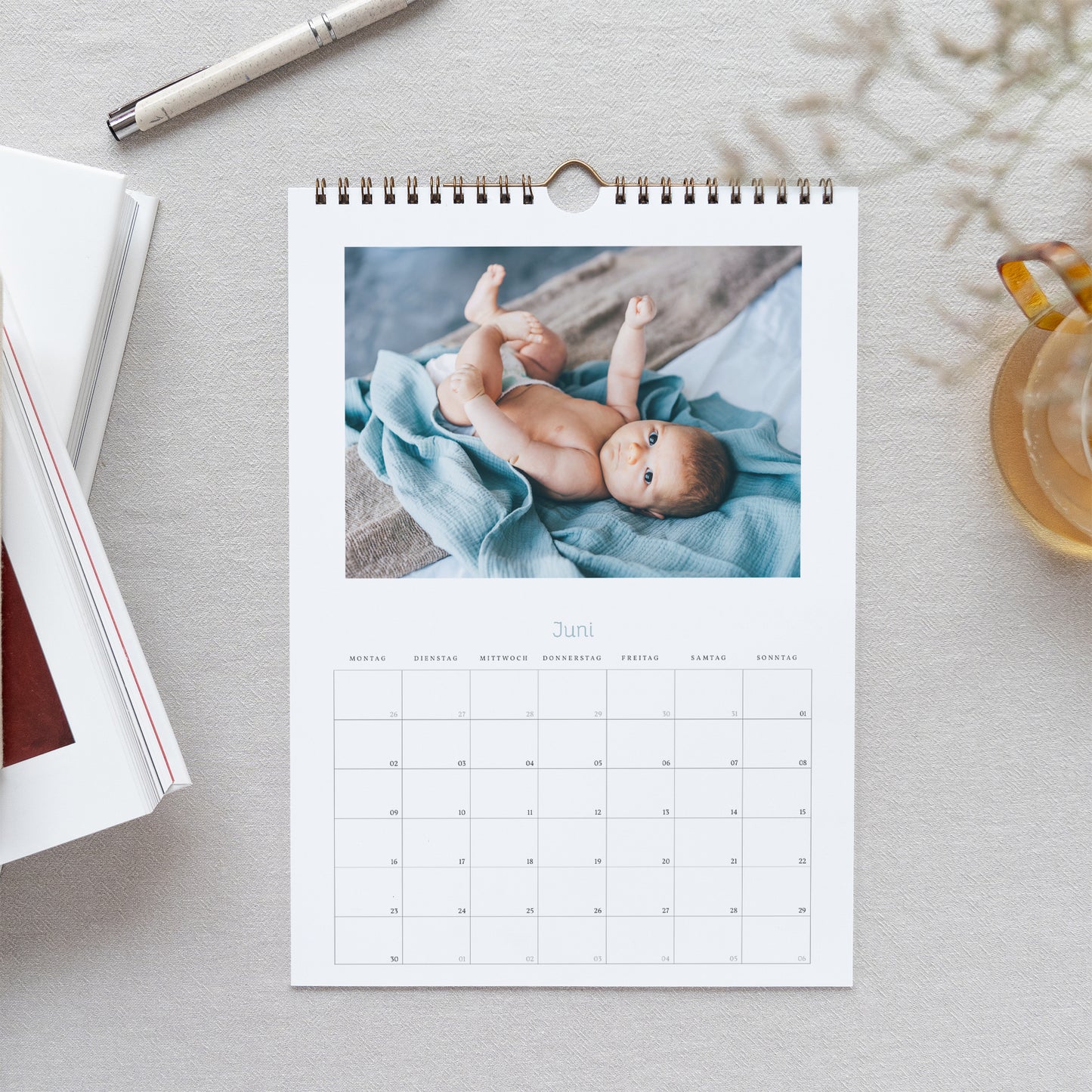 Kalender Weihnachten Wandbild A4 Sterne foto N° 2