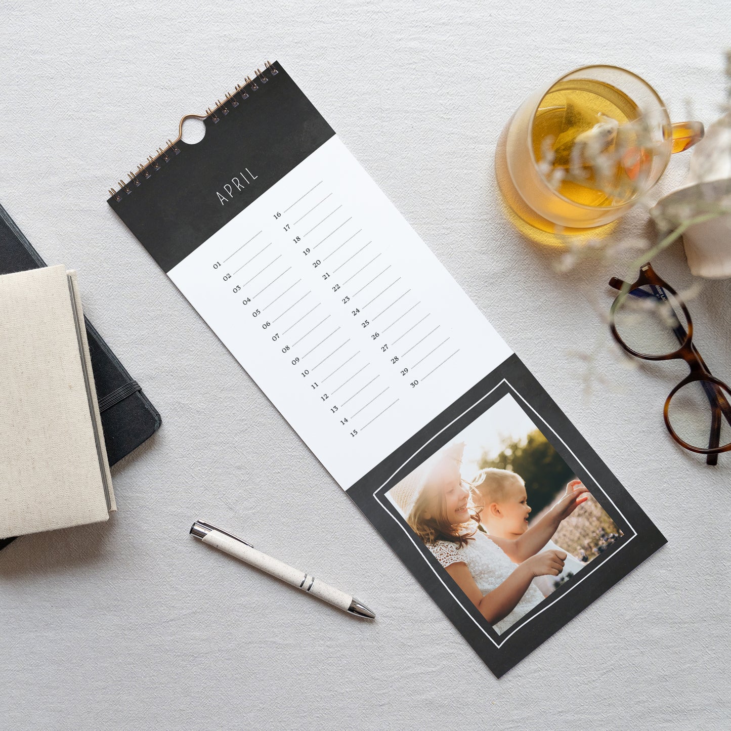 Kalender Weihnachten Beständig Foto Schiefer foto N° 3