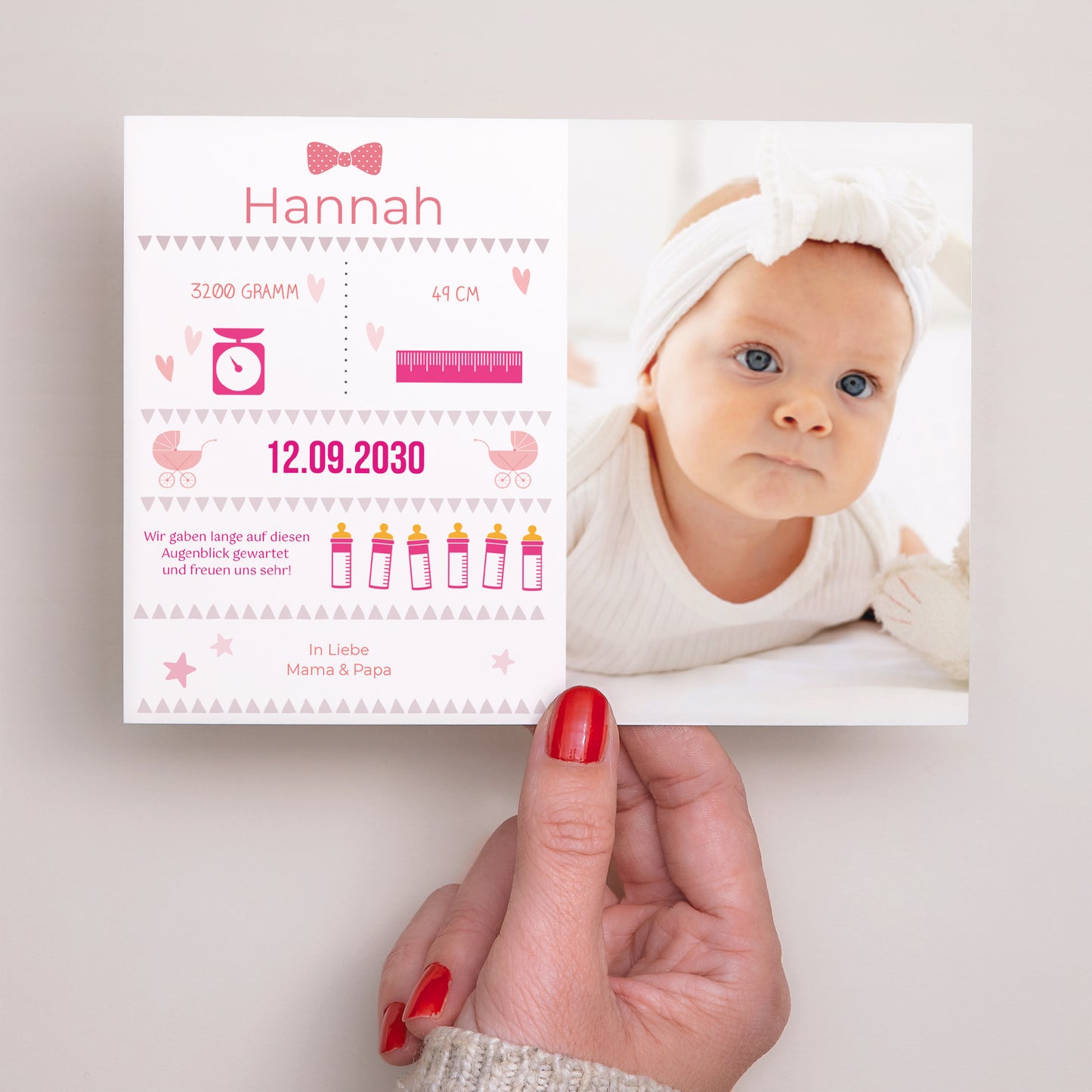 Geburtskarte Landschaft Hübsche Bilder foto N° 3