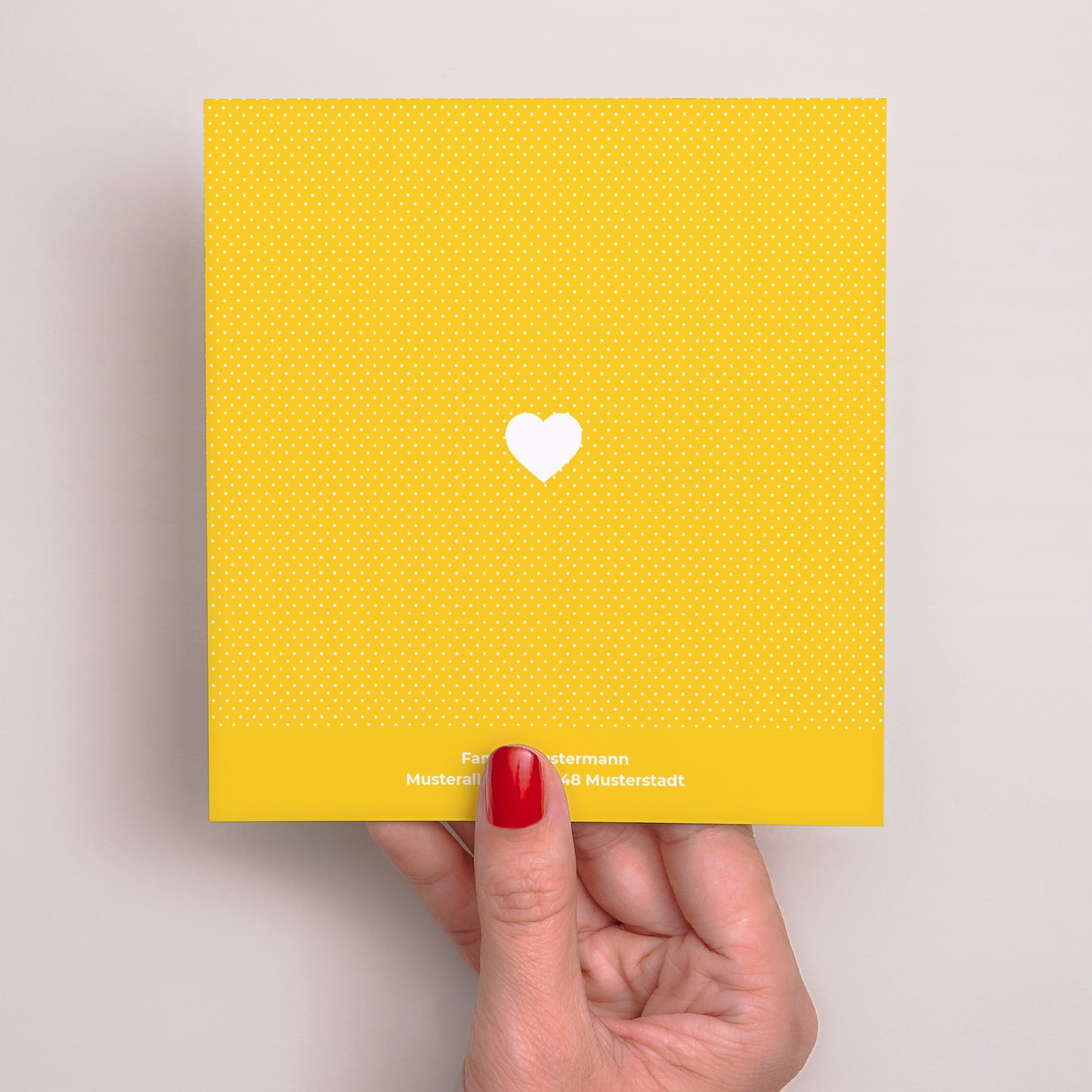 Geburtskarte Quadrat Nachbesprechung foto N° 3