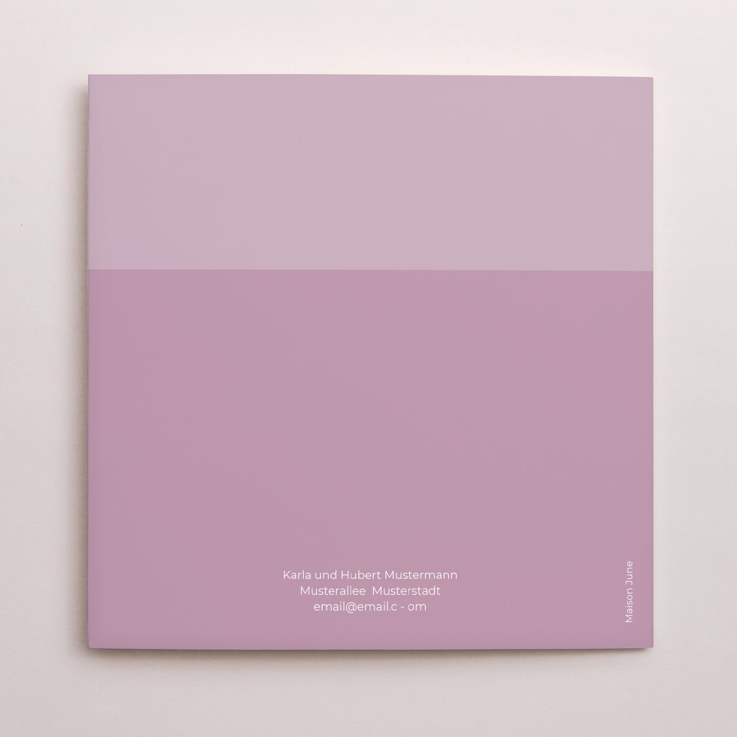 Geburtskarte Triptychon Fensteröffnung Kuckuckskaninchen foto N° 3