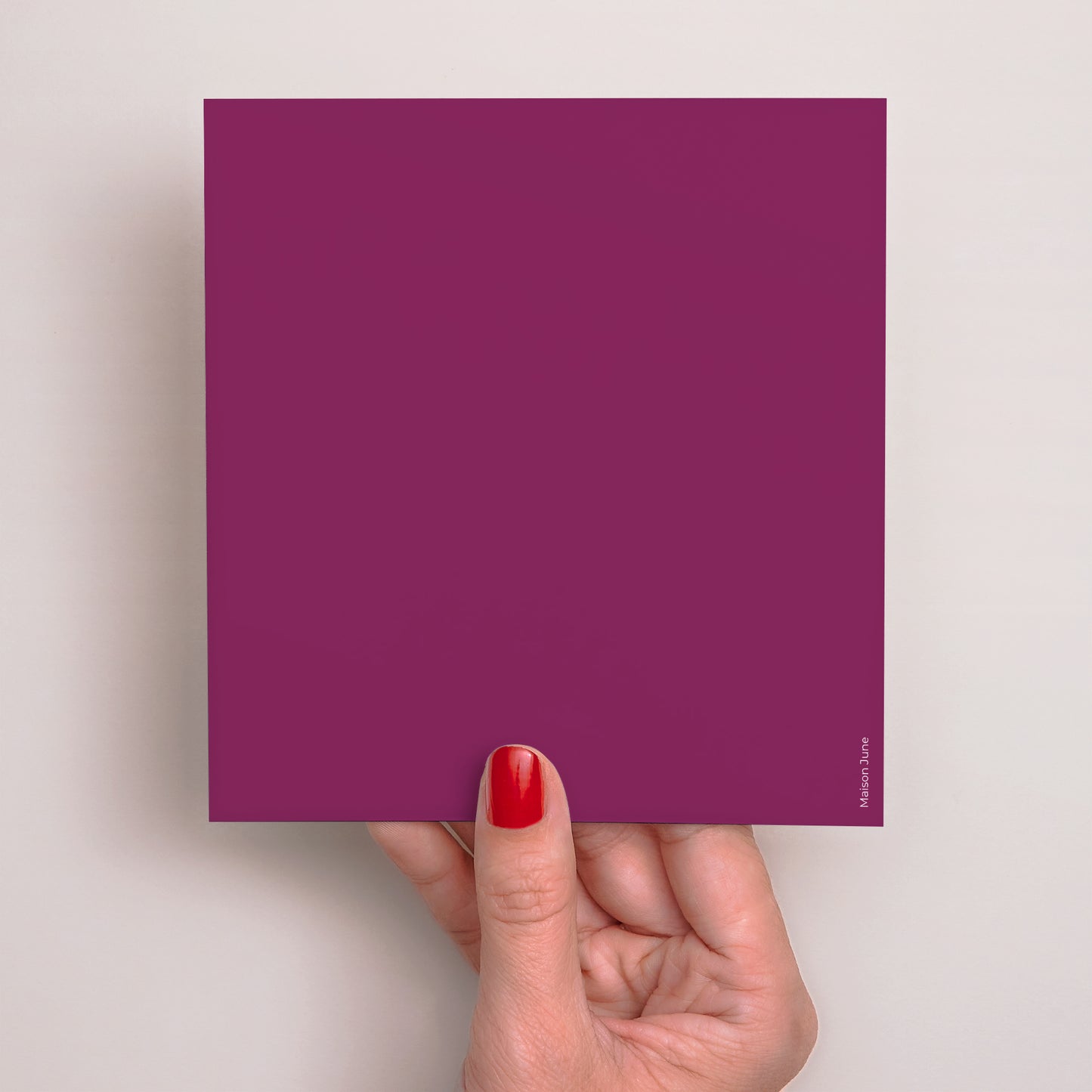 Einladungskarte Geburtstag Quadrat 80 Jahre Typo foto N° 3