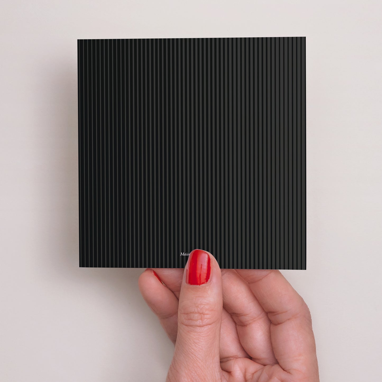 Einladungskarte Hochzeit Quadrat Vinyl-Disc foto N° 3