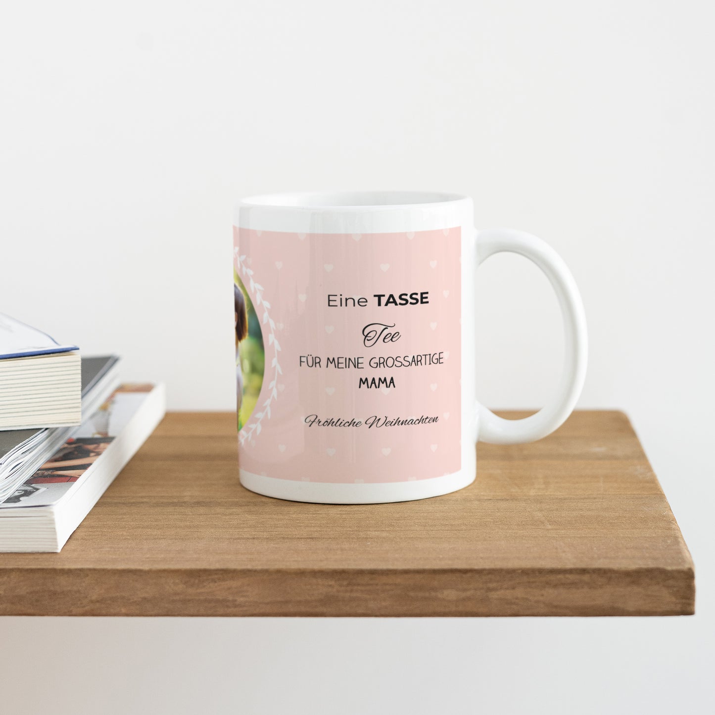 Tasse Objekte Weiß Tea time rosé foto N° 4