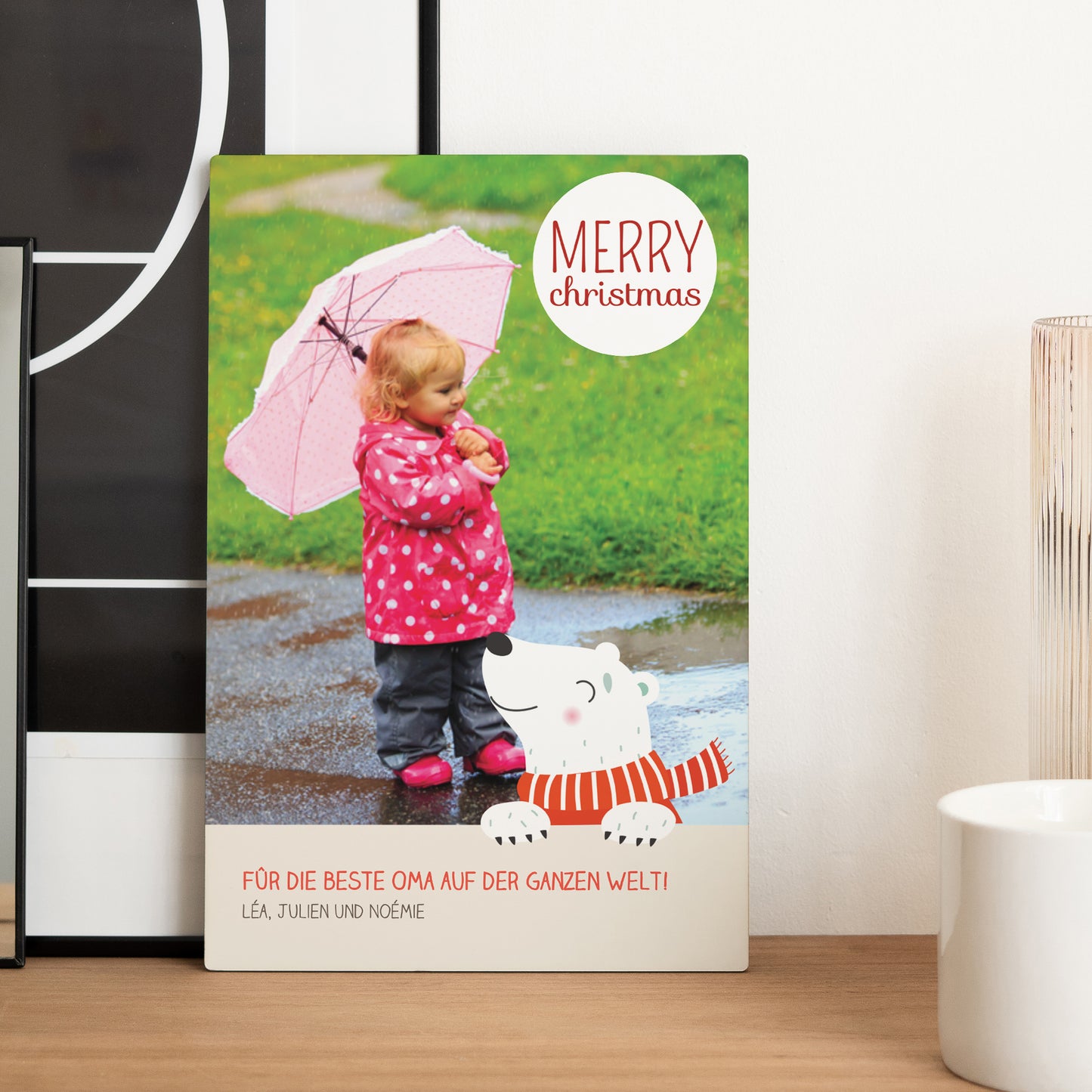 Fotorahmen Weihnachten PortraitPorträt Weihnachtsbär II foto N° 2
