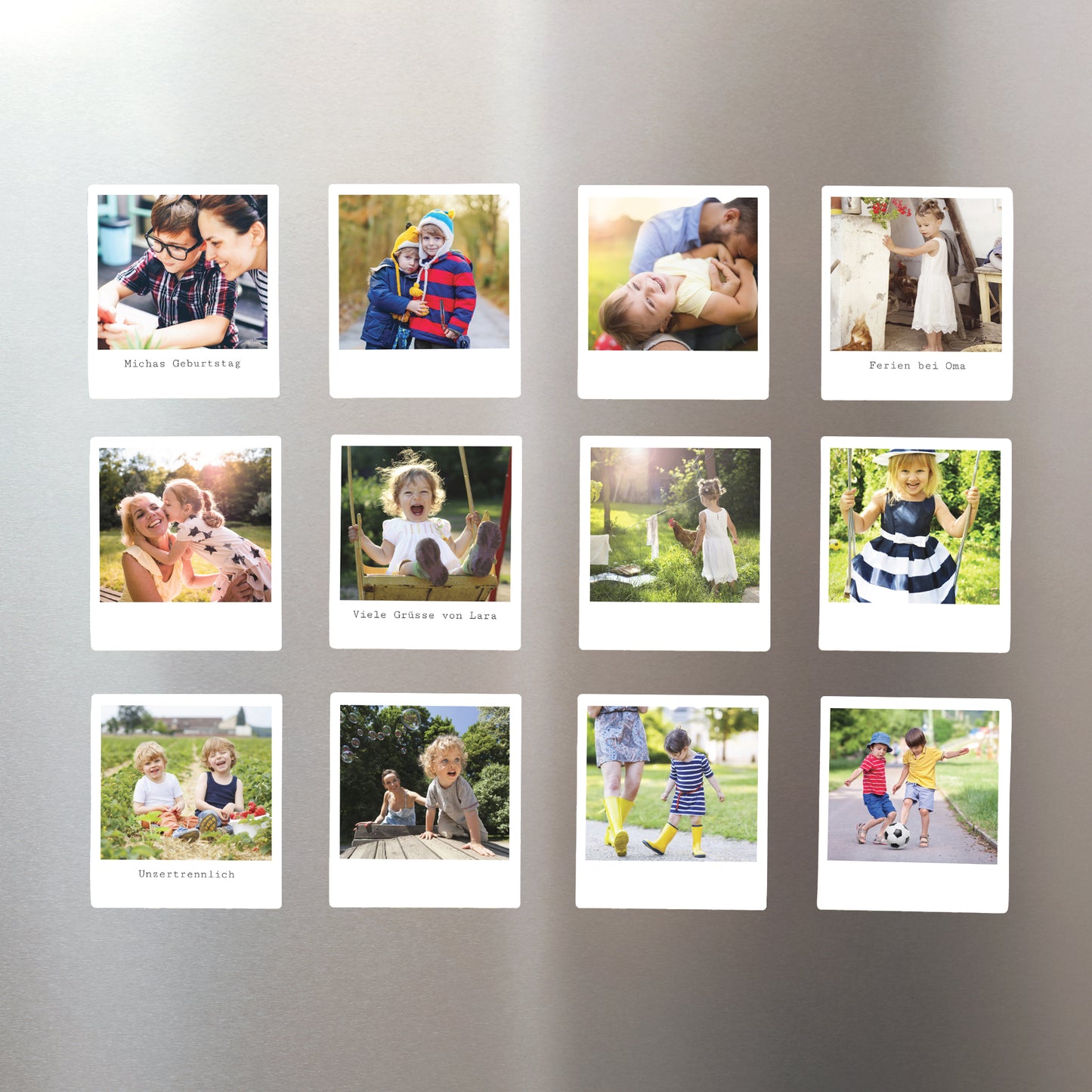 Fotoabzug Foto's Pack mit 12, magnetisch Basiques Klassisch Magnetisch foto N° 1