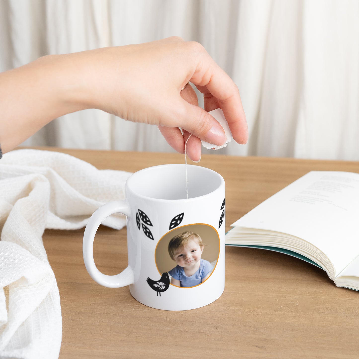 Tasse Objekte Weiß Es lebe Ostern foto N° 3