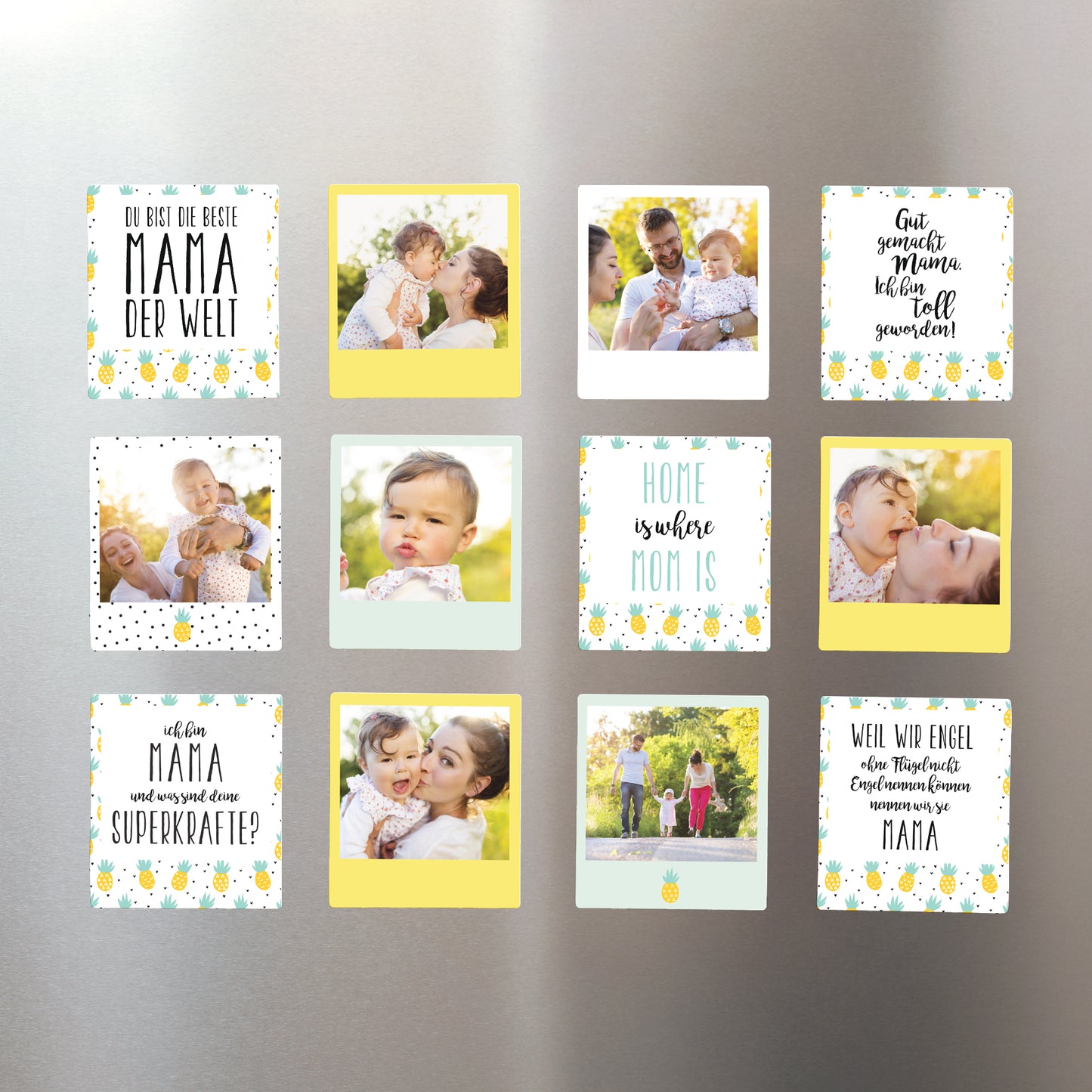 Fotoabzug Foto's Pack mit 12, magnetisch Geliebte Mutter foto N° 1