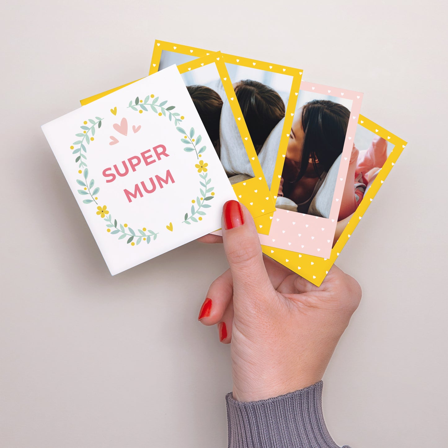 Fotoabzug Foto's Pack von 12 Heroische Mutter foto N° 3