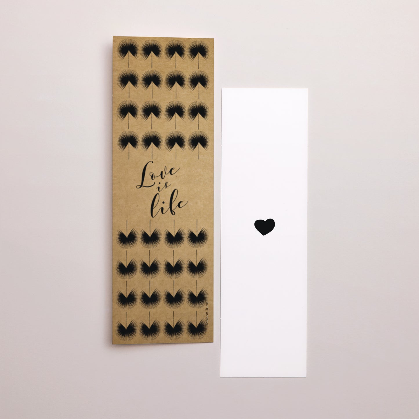 Hochzeitseinladung Fotoautomaten Lesezeichen Love is Life foto N° 3