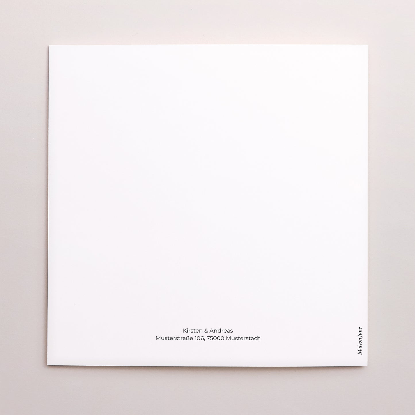 Hochzeitseinladung Doppelflügelfenster Romantische Blumen foto N° 3