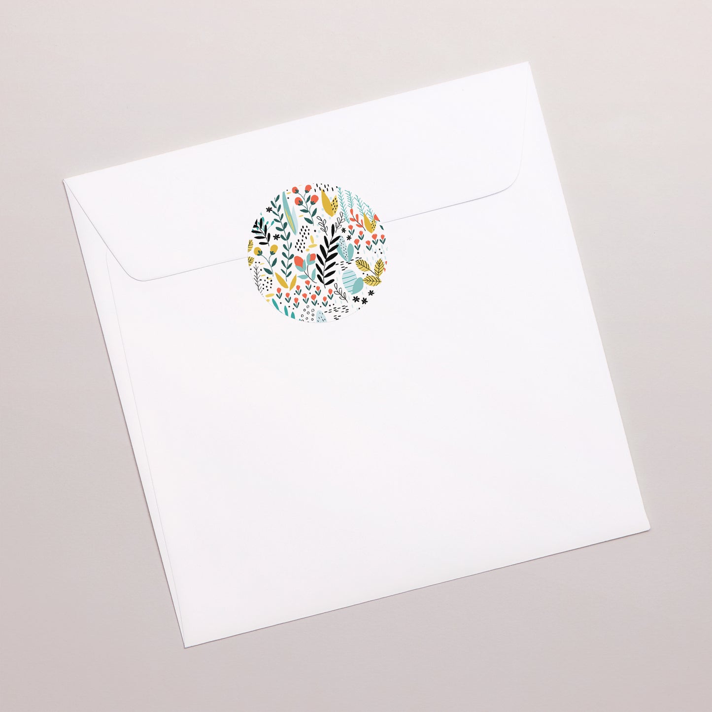Sticker Hochzeit Rund Wilde Wiese foto N° 3
