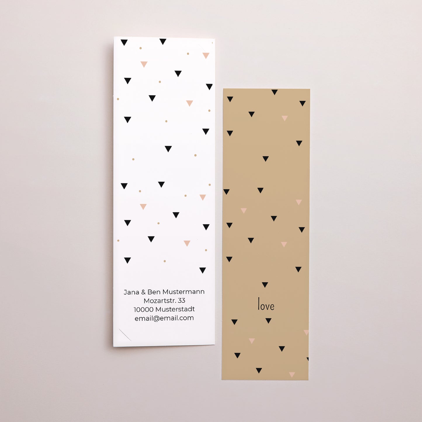 Geburtskarte Fotoautomaten Lesezeichen Sweet Origami foto N° 3