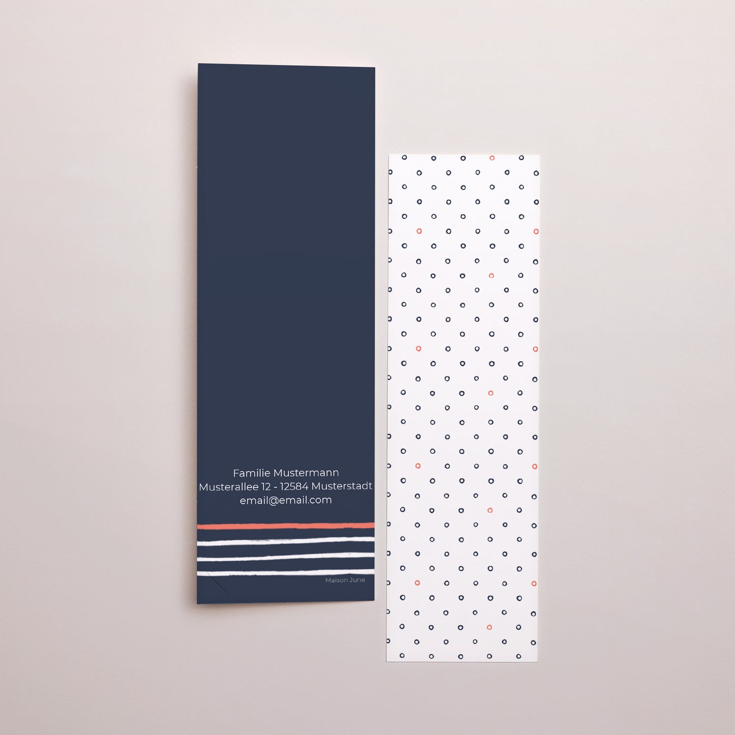 Geburtskarte Fotoautomaten Lesezeichen Kleines Schiff foto N° 3