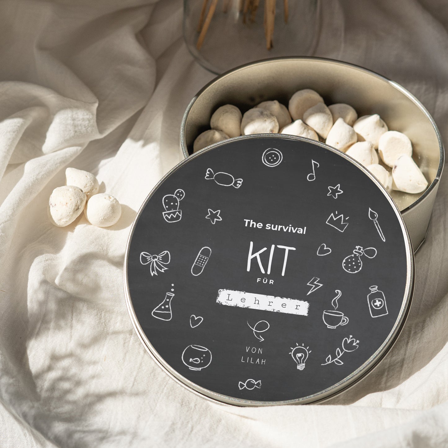 Metalldose Objekte Runde Kit für Instit foto N° 2