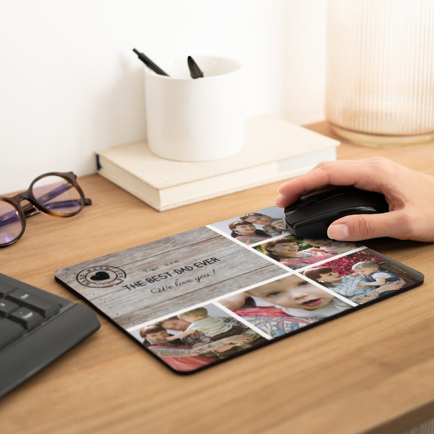 Mousepad Objekte Rechteck Papa d'Amour II foto N° 2