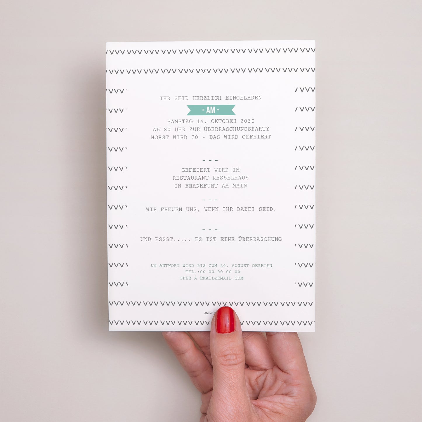 Einladungskarte Geburtstag Geburtstagsfoto foto N° 3