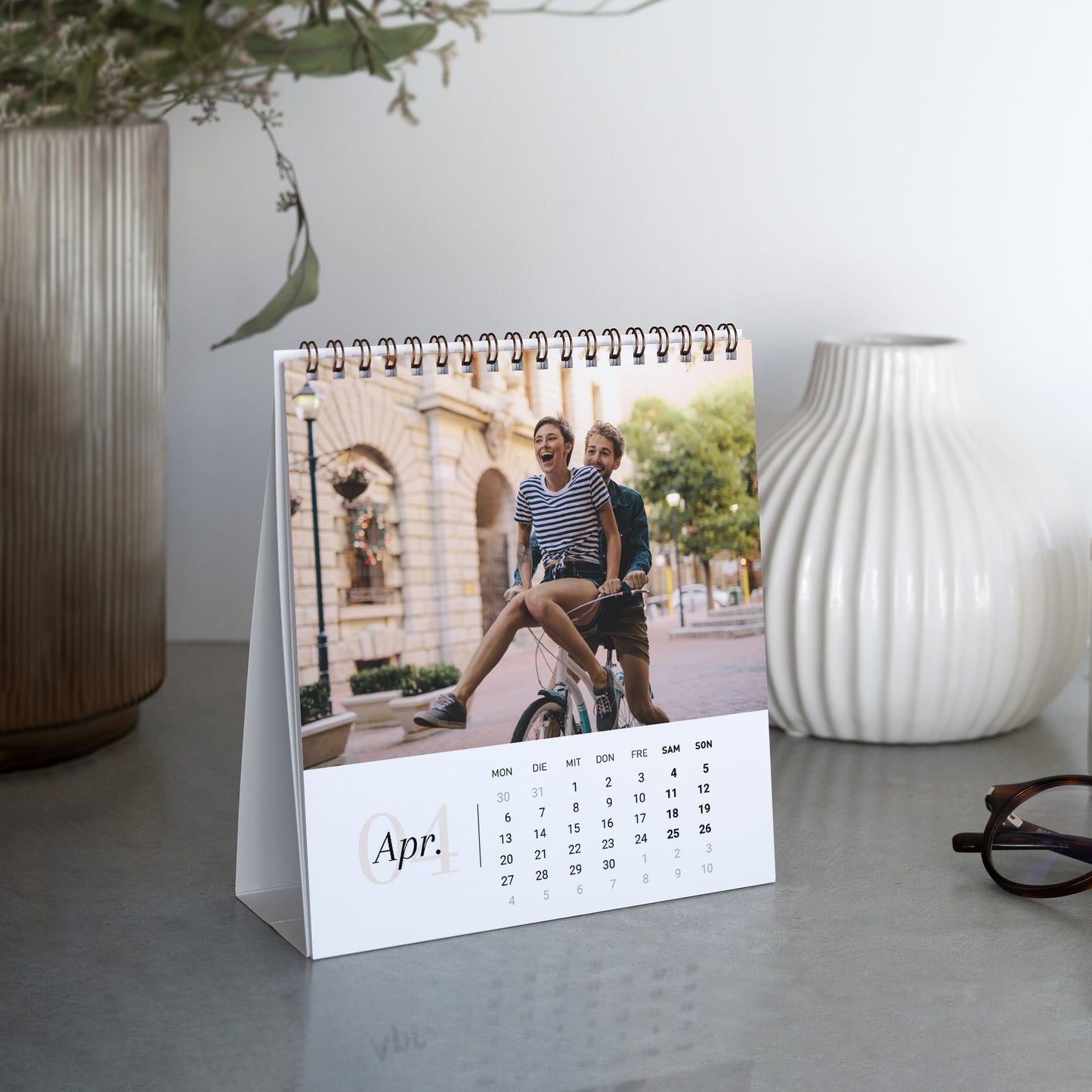 Kalender Weihnachten Büro, Staffelei Geliebte Familie foto N° 2