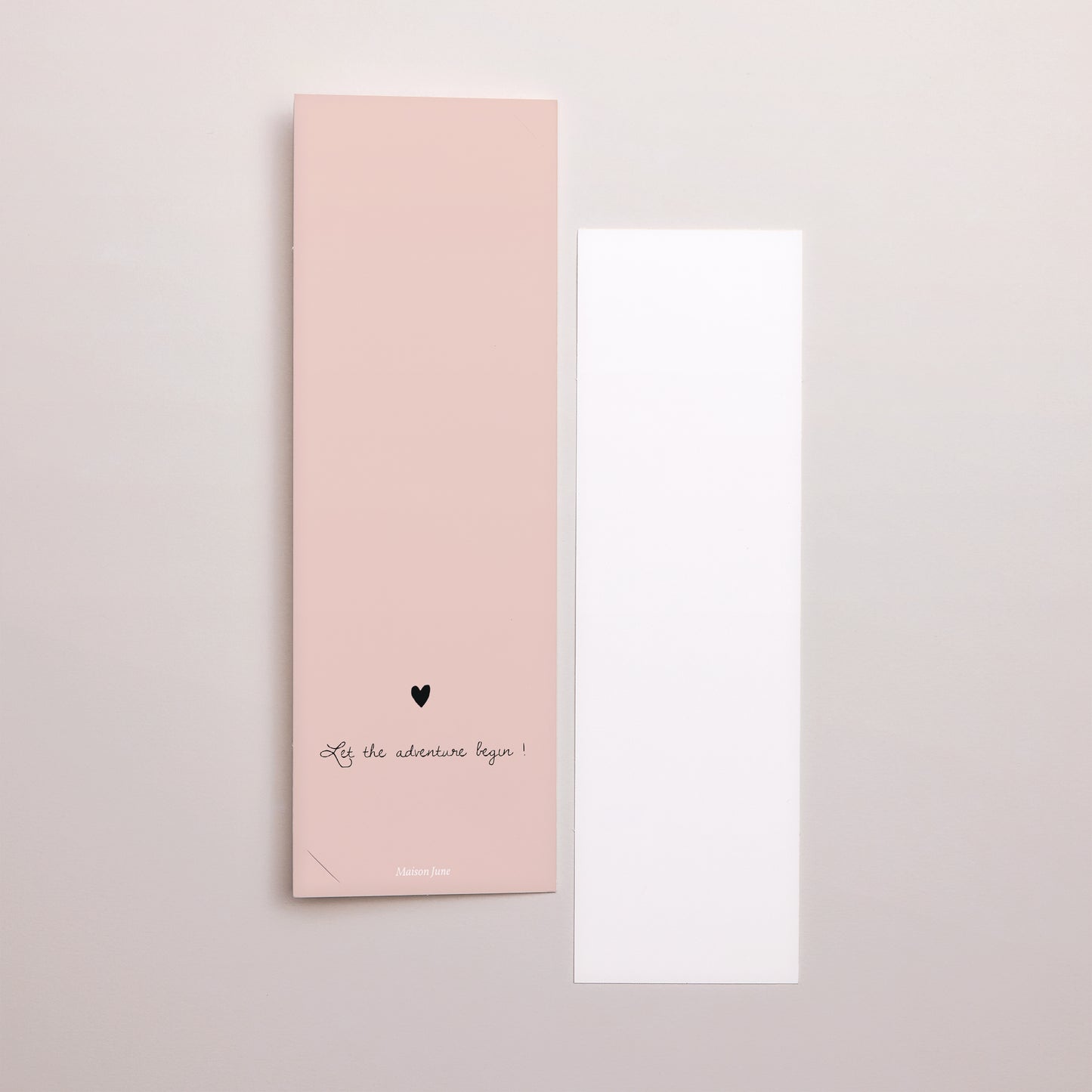 Dankeskarte Hochzeit Fotoautomaten Lesezeichen 2 Herzen foto N° 3