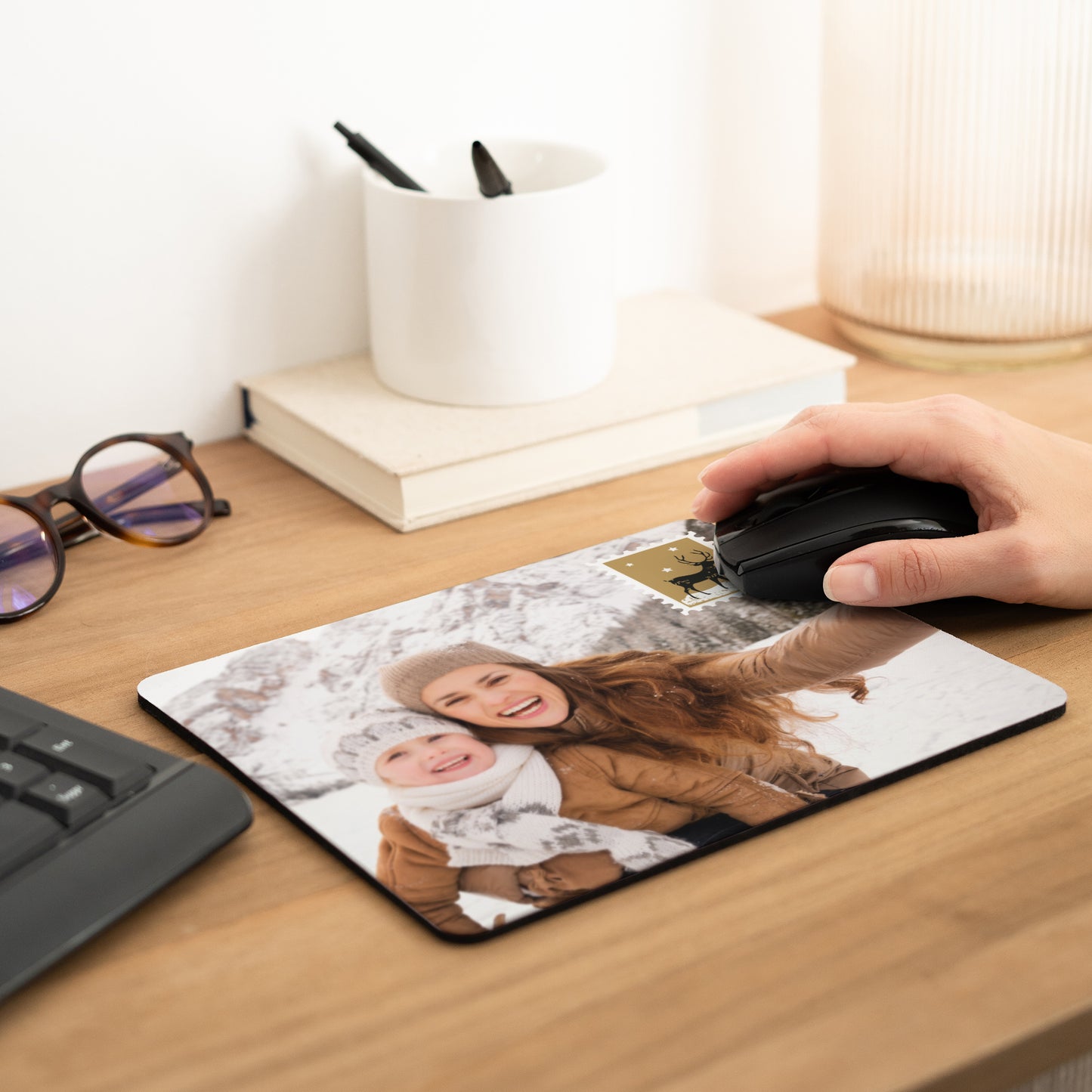 Mousepad Objekte Rechteck Weihnachtsbrief foto N° 2