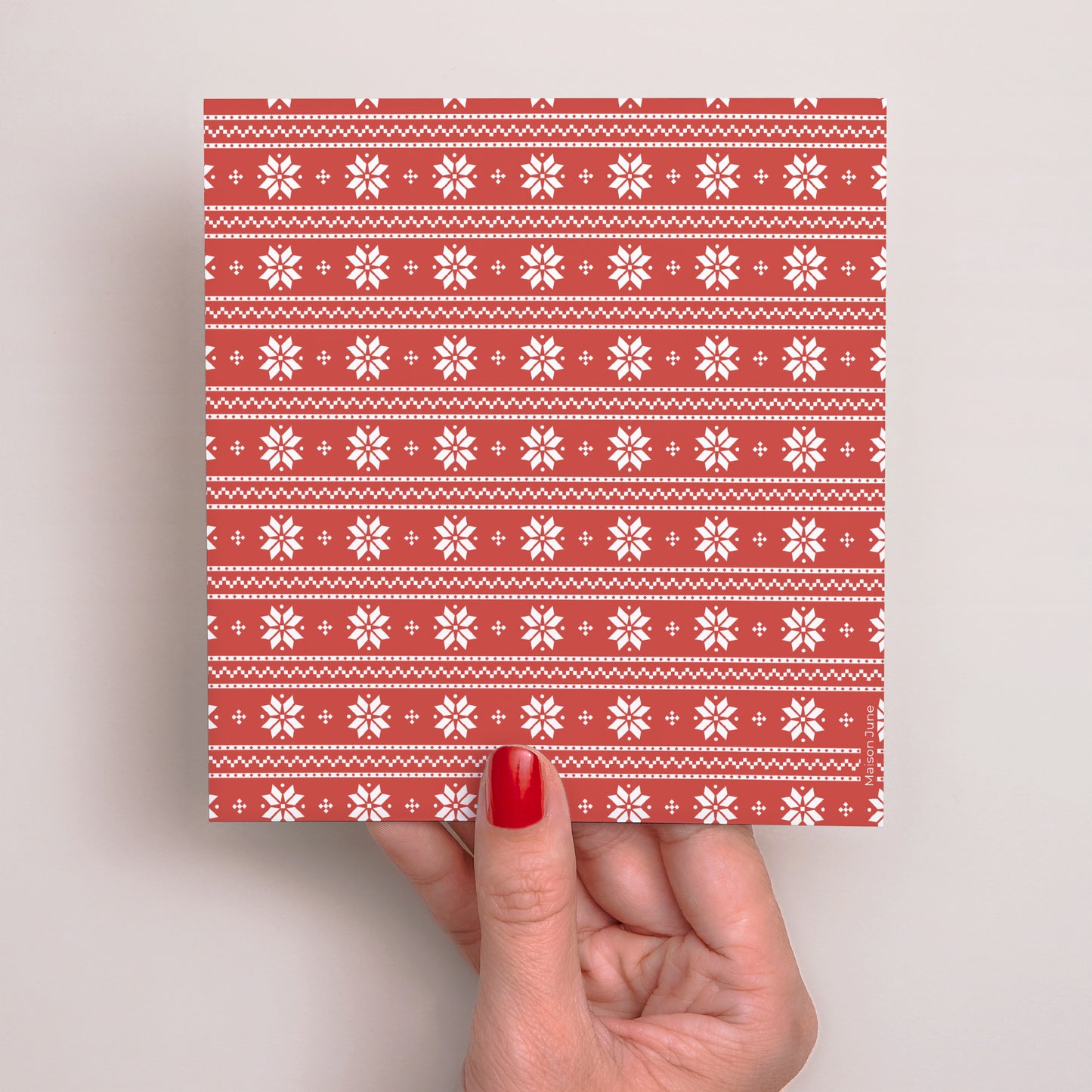 Weihnachtskarte Weihnachten Quadrat Jahresbilanz foto N° 3