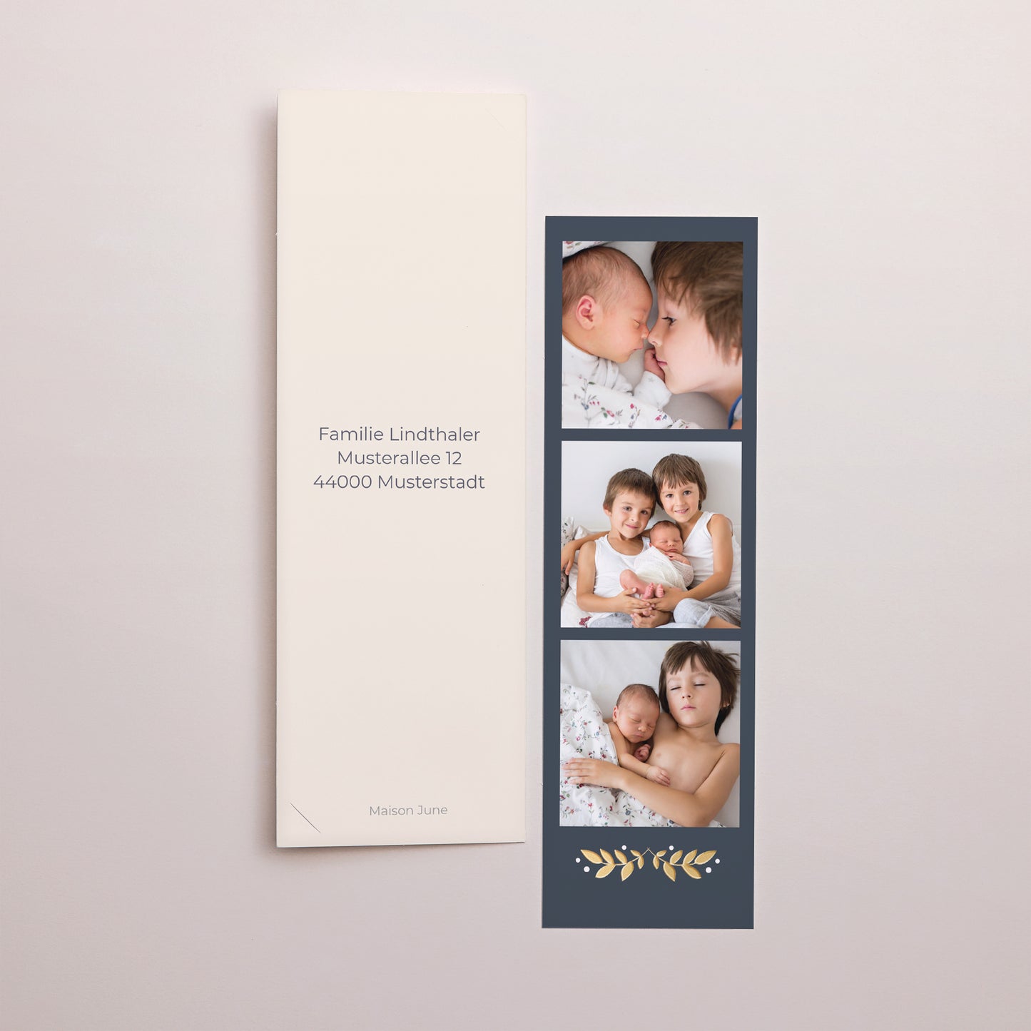 Weihnachtskarte Weihnachten Fotoautomaten Lesezeichen Lebe deine Träume foto N° 3